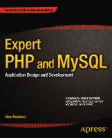 Expertos PHP y MySQL Diseño y Desarrollo de Aplicaciones.pdf