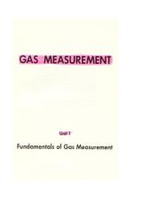 Gas Measurement, Unit 1.doc