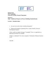 Tutorial 3  IP Design Study.doc