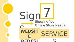 7 Signs Showing Your Online Store Needs Web Redesign Services.pptx
