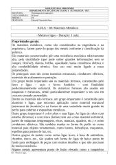 AULA 08-1a-Materiais Metálicos.doc