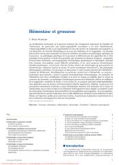 Hémostase et grossesse.pdf